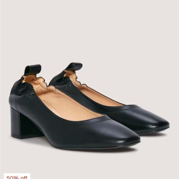 Everlane Shoes - Everlane The Italian Leather Day Heel Black 7